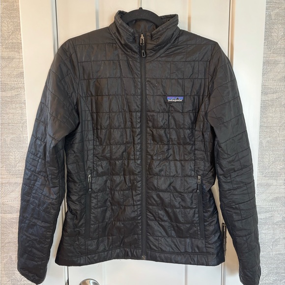Patagonia Jackets & Blazers - Patagonia Nano Puff Water Resistant Black Jacket Women's Size Small